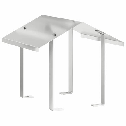 Rookkap Zilver 40 x 40 x 37.5 cm Roestvrij staal