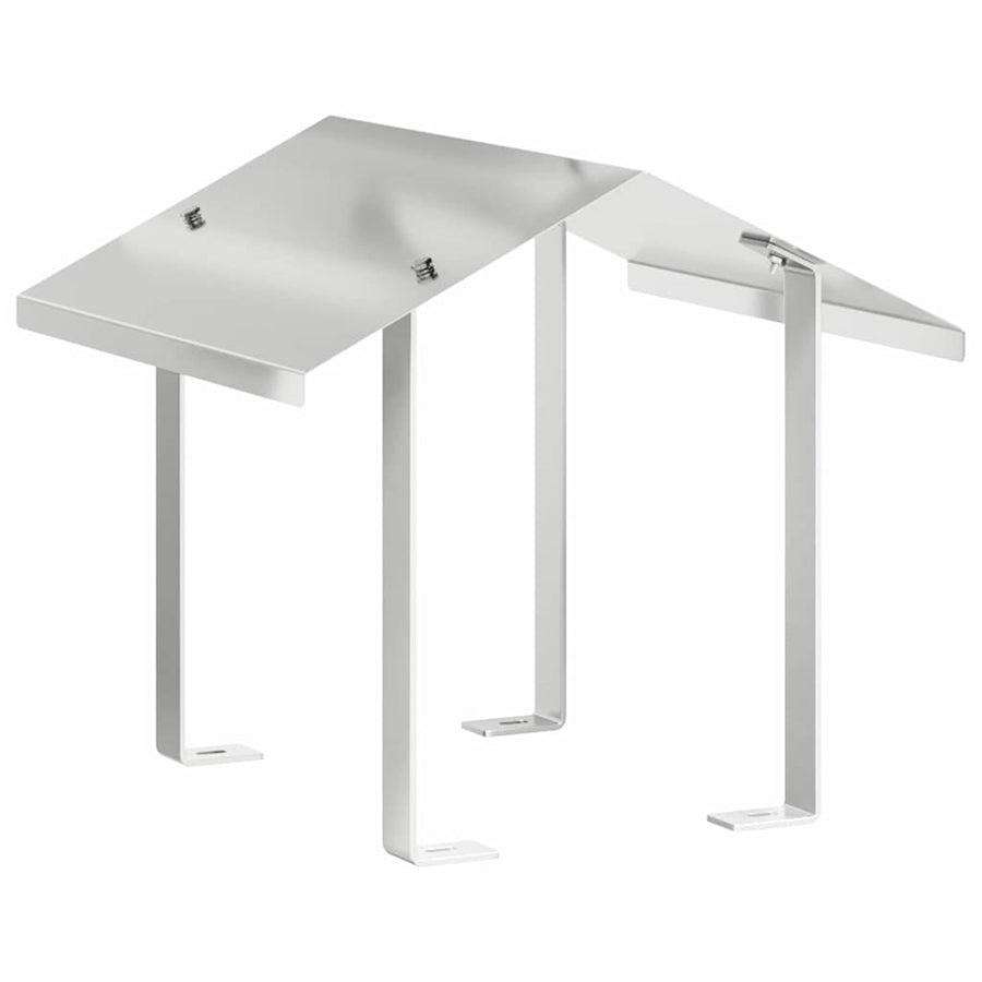 Rookkap Zilver 40 x 40 x 37.5 cm Roestvrij staal