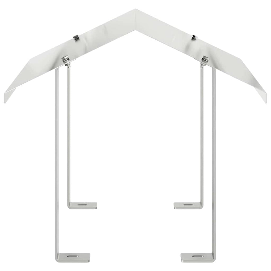 Rookkap Zilver 40 x 40 x 37.5 cm Roestvrij staal