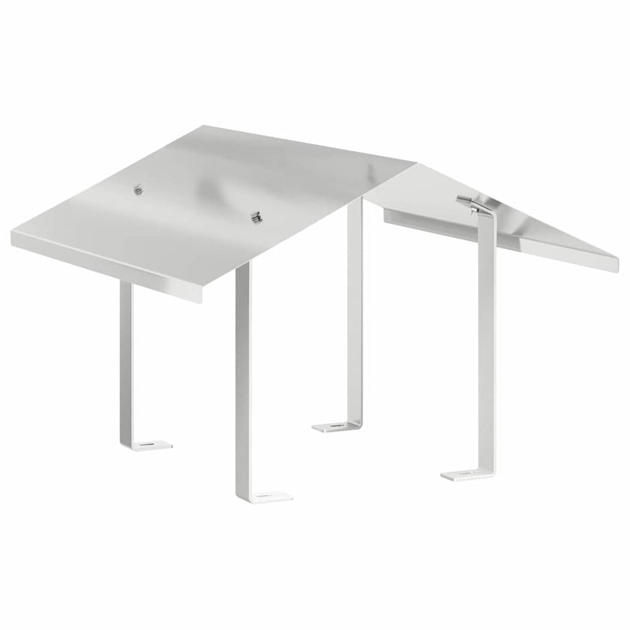 Rookkap Zilver 50 x 50 x 37 cm Roestvrij staal