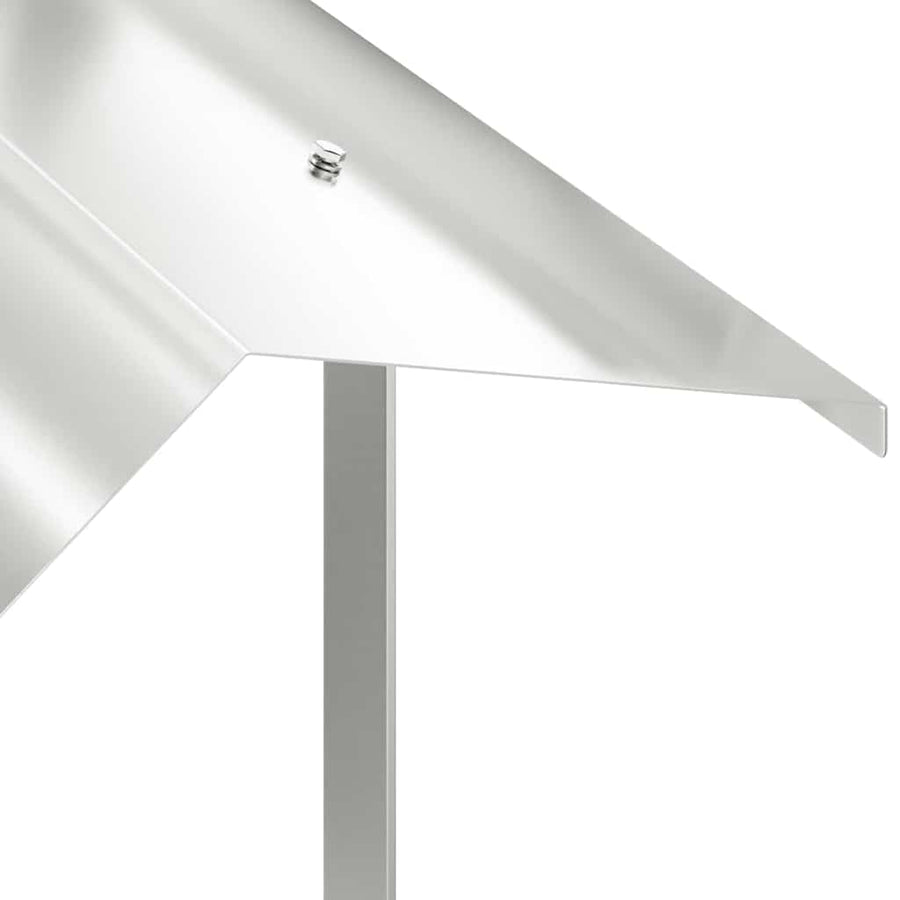 Rookkap Zilver 50 x 60 x 37 cm Roestvrij staal