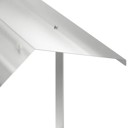 Rookkap Zilver 60 x 60 x 38 cm Roestvrij staal