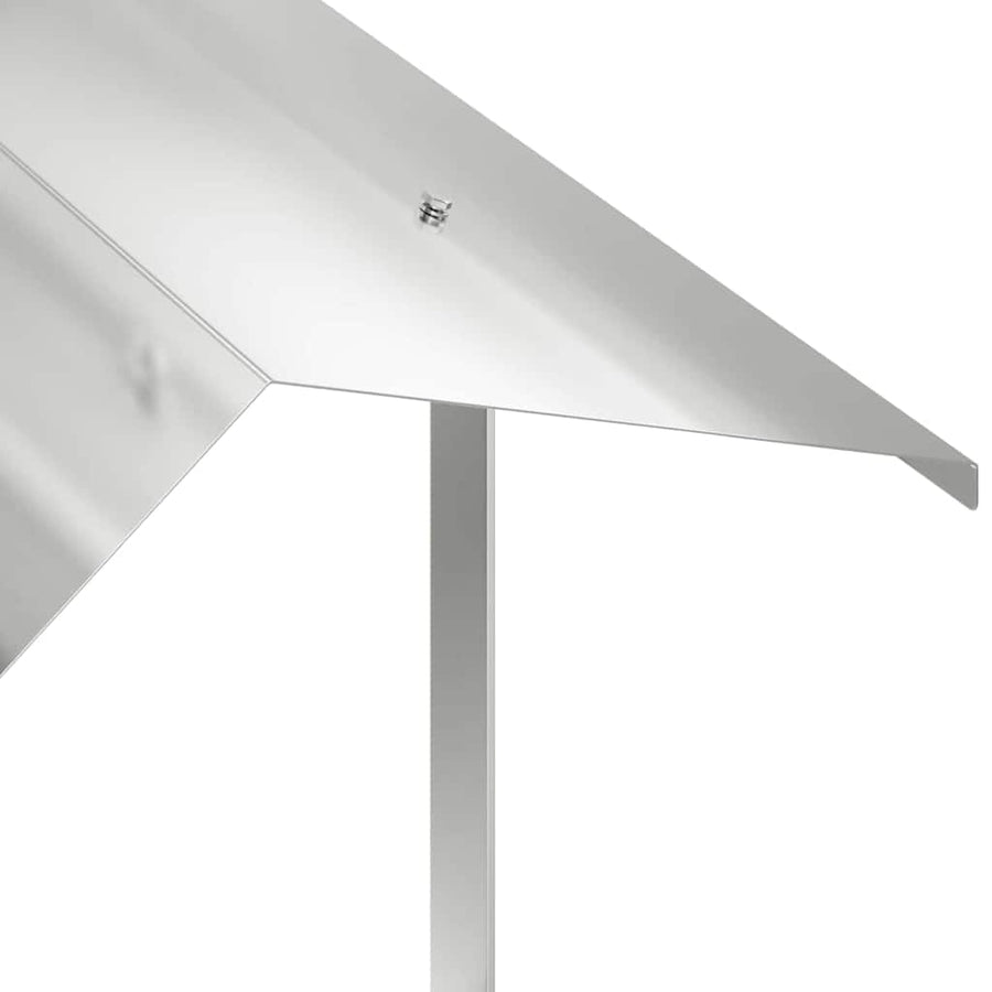 Rookkap Zilver 60 x 60 x 38 cm Roestvrij staal