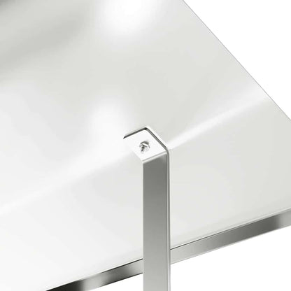 Rookkap Zilver 60 x 60 x 38 cm Roestvrij staal