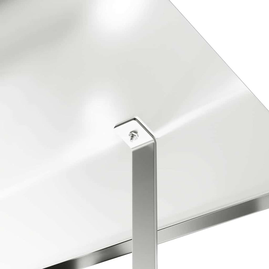 Rookkap Zilver 60 x 60 x 38 cm Roestvrij staal