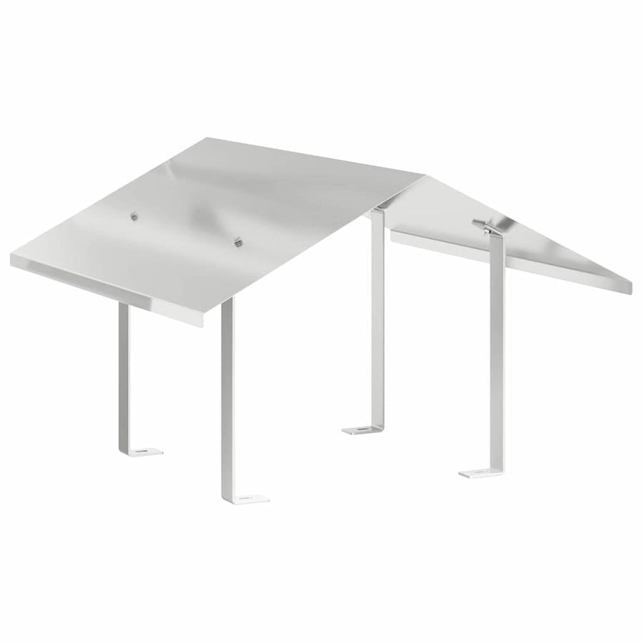 Rookkap Zilver 60 x 60 x 38 cm Roestvrij staal