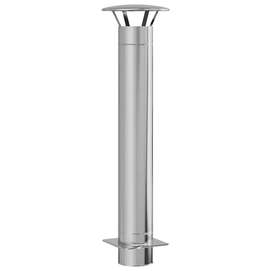 Schouw Verlenging Zilver 35 x 35 x 132 cm Roestvrij staal