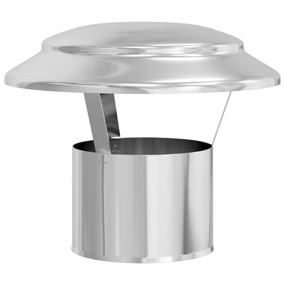 Regenbescherming voor Schoorsteen Zilver 25 x 25 x 20 cm