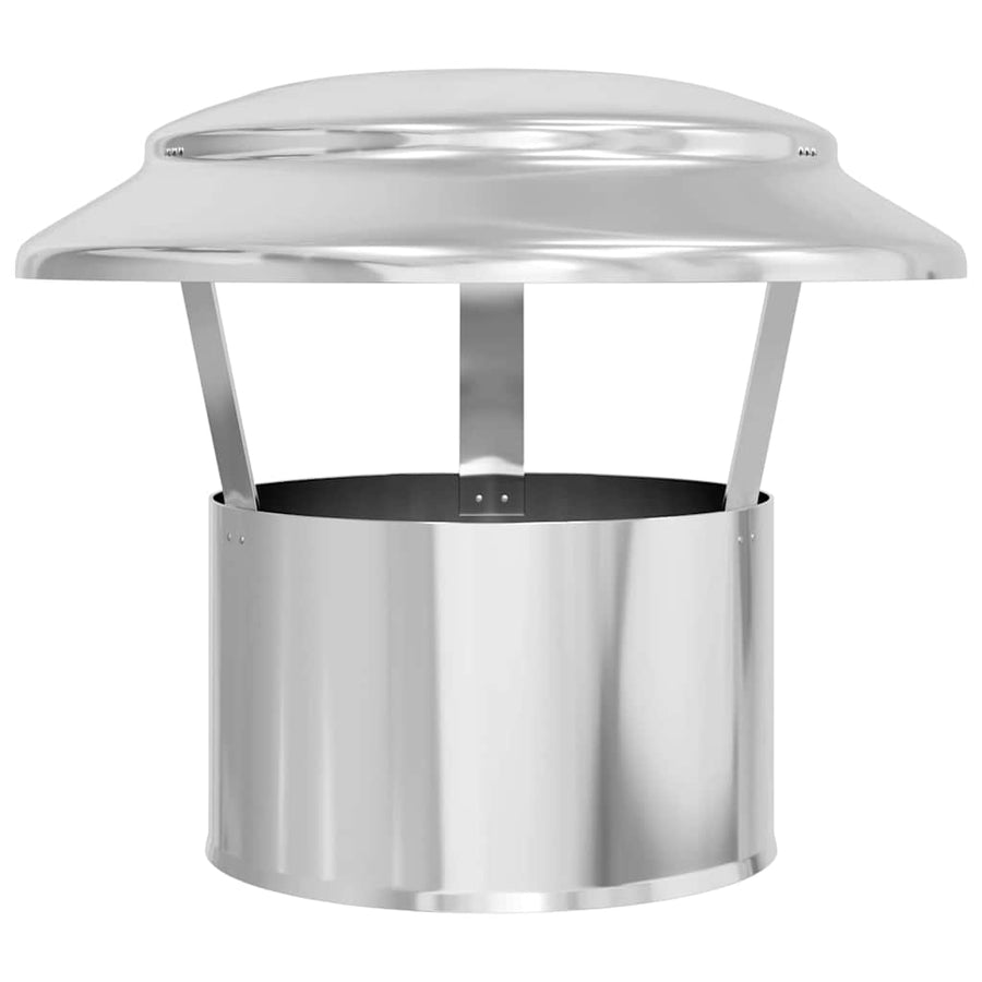 Regenbescherming voor Schoorsteen Zilver 25 x 25 x 20 cm