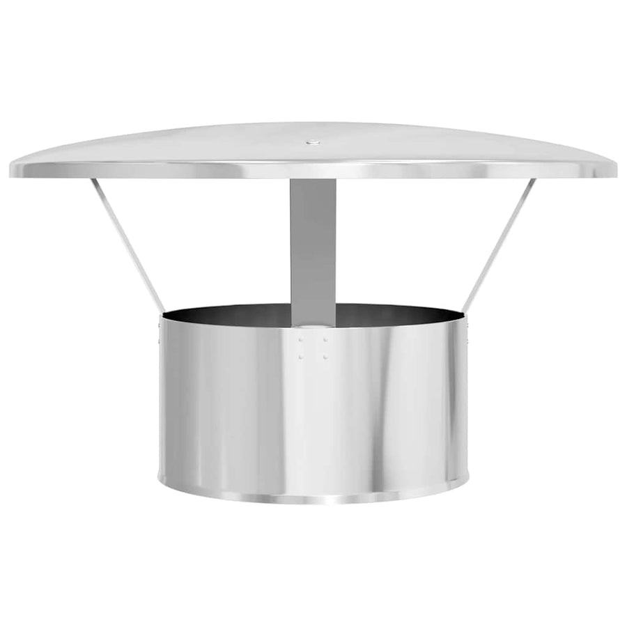 Regenbescherming voor Schoorsteen Zilver 35 x 35 x 20 cm