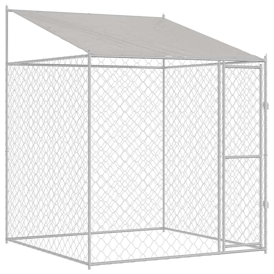 Hondenbench 200 x 200 x 258 cm Staal en PE