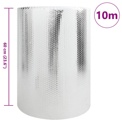 Radiatorfolie Zilver 10 x 0,6 m Polyetheen