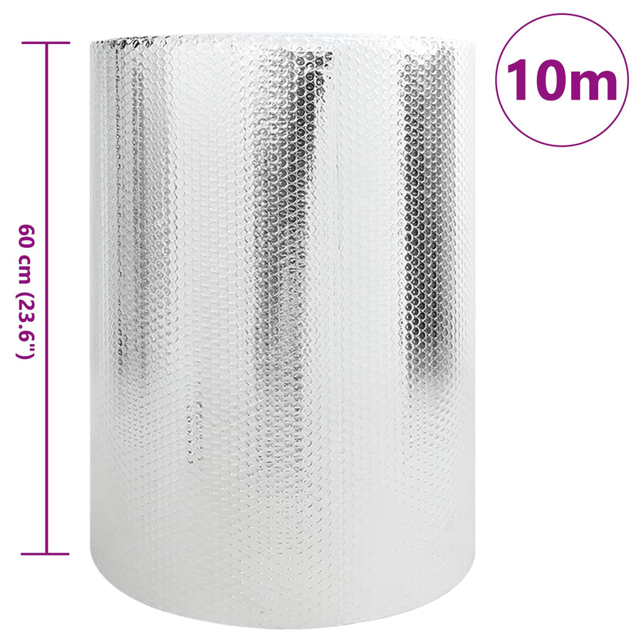 Radiatorfolie Zilver 10 x 0,6 m Polyetheen