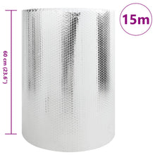 Radiatorfolie Zilver 30 x 0.6 m Polyetheen