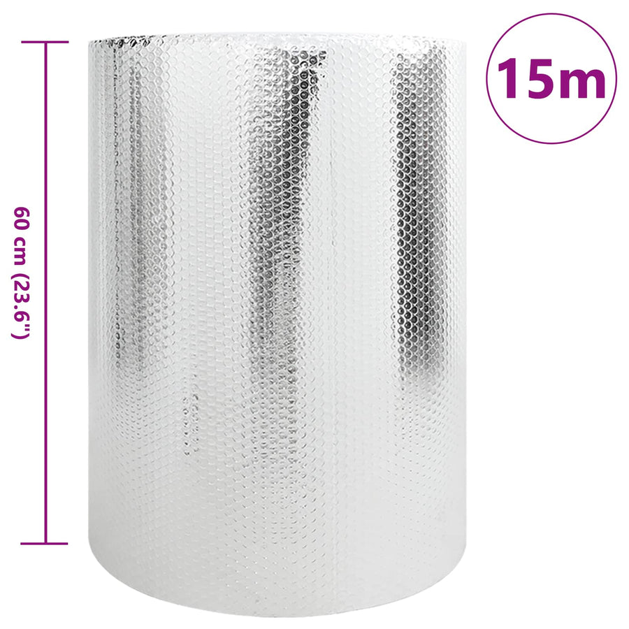 Radiatorfolie Zilver 30 x 0.6 m Polyetheen