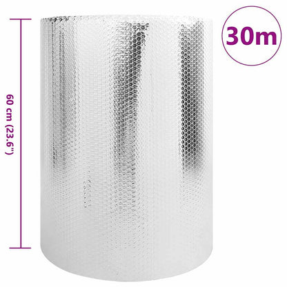 Radiatorfolie Zilver 30 x 0.6 m Polyetheen