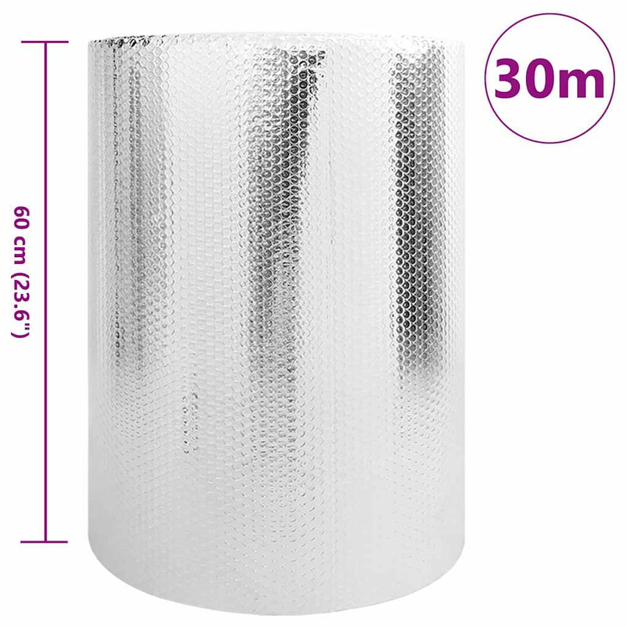 Radiatorfolie Zilver 30 x 0.6 m Polyetheen