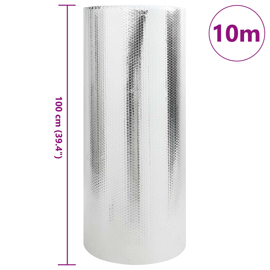 Radiatorfolie Zilver 10 x 1 m Polyetheen