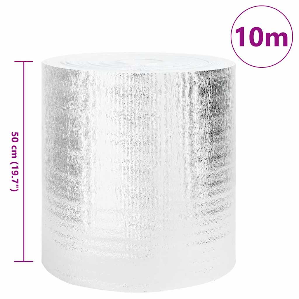 Radiatorfolie Zilver 10 x 0,5 m Polyetheen