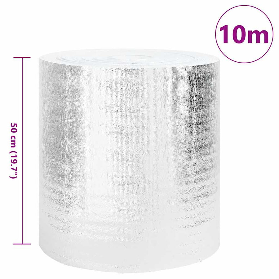 Radiatorfolie Zilver 10 x 0,5 m Polyetheen