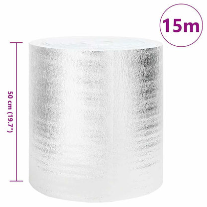 Radiatorfolie Zilver 15 x 0,5 m Polyetheen