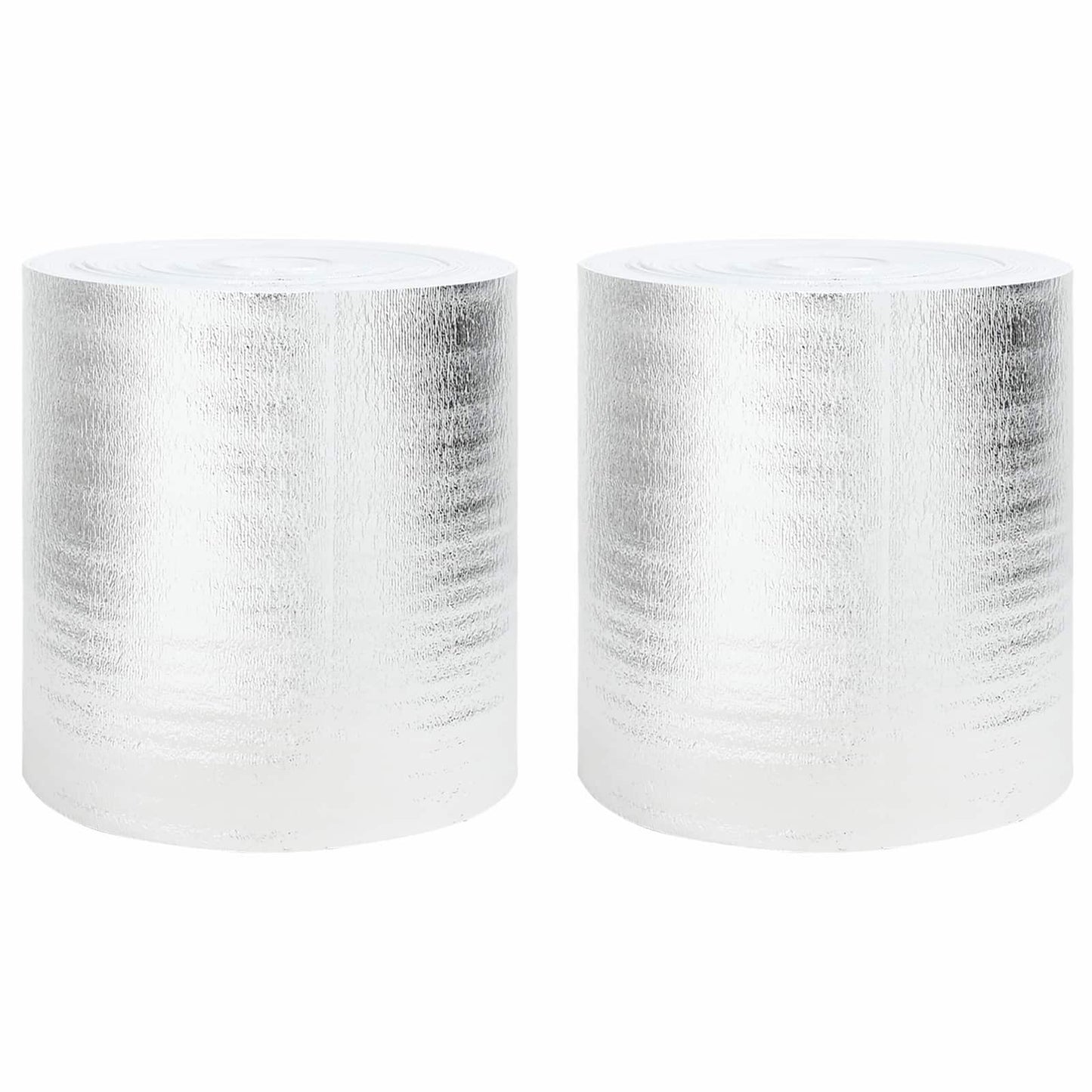 Radiatorfolie 2 pcs Zilver 25 x 0,5 m Polyetheen