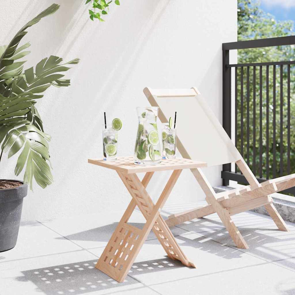 Salontafel Bruin 33 x 33 x 40,5 cm Massief Notenhout