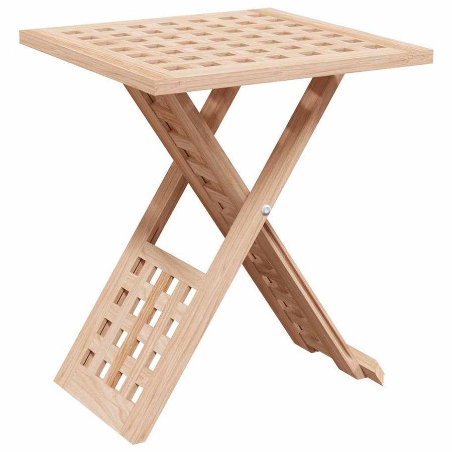 Salontafel Bruin 33 x 33 x 40,5 cm Massief Notenhout