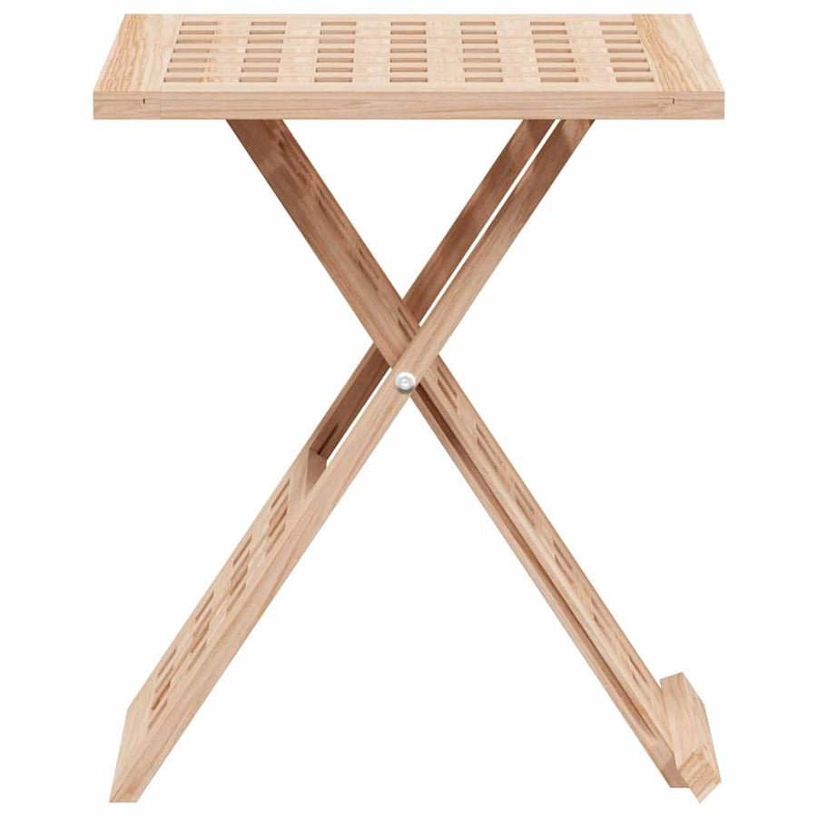 Salontafel Bruin 33 x 33 x 40,5 cm Massief Notenhout