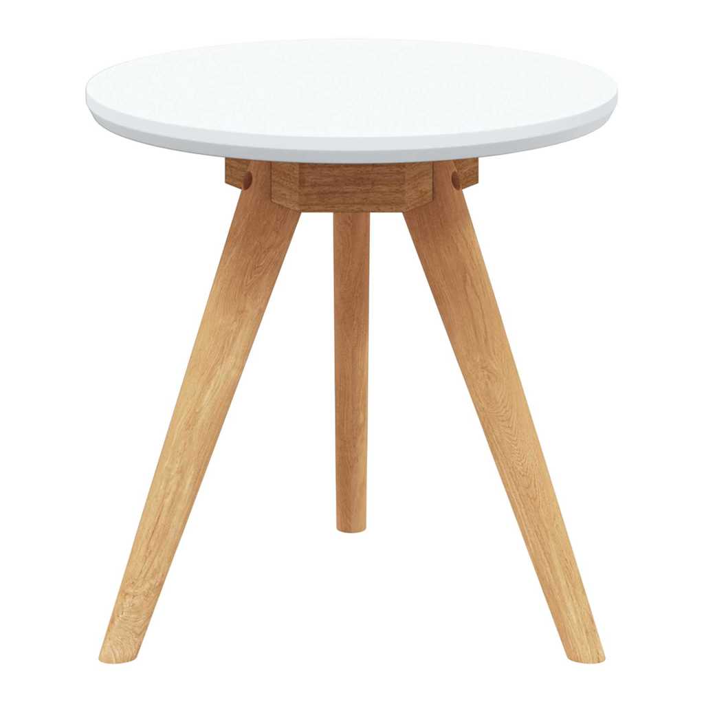 Salontafel 3 pcs Bruin Massief Notenhout