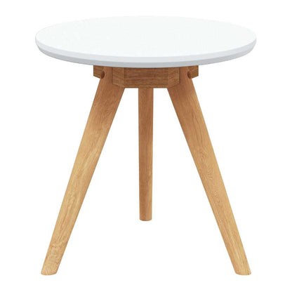 Salontafel 3 pcs Bruin Massief Notenhout