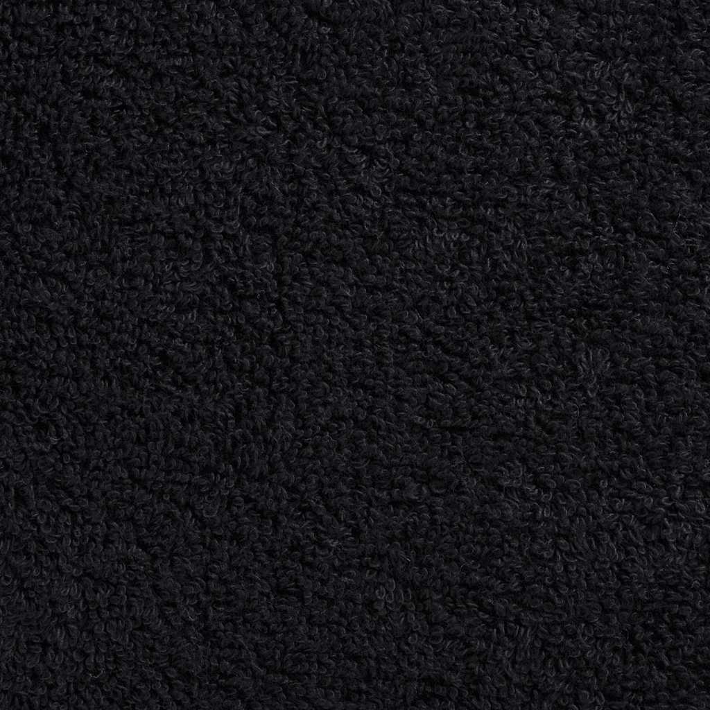 Gastendoek SOLUND 25 pcs Zwart 100 x 200 cm Katoen