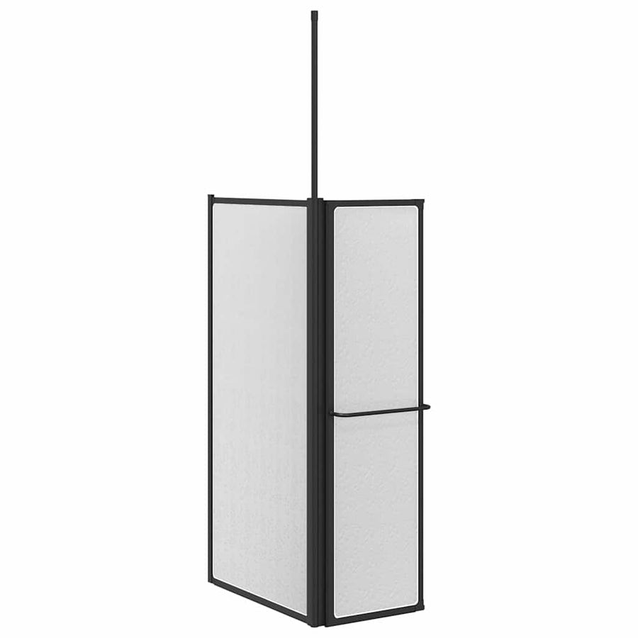 Douchescherm Vouw Other Zwart 120 x 70 x 137 cm Aluminium