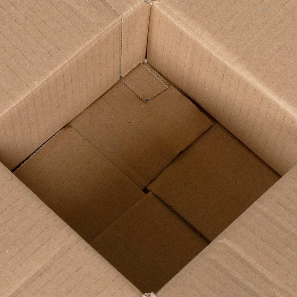 Vouwdoos met opslag 50 pcs Naturel 15 x 15 x 8 cm Karton