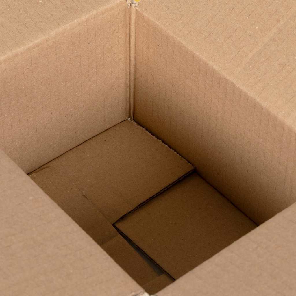 Vouwdoos met opslag 50 pcs Naturel 20 x 15 x 10 cm Karton