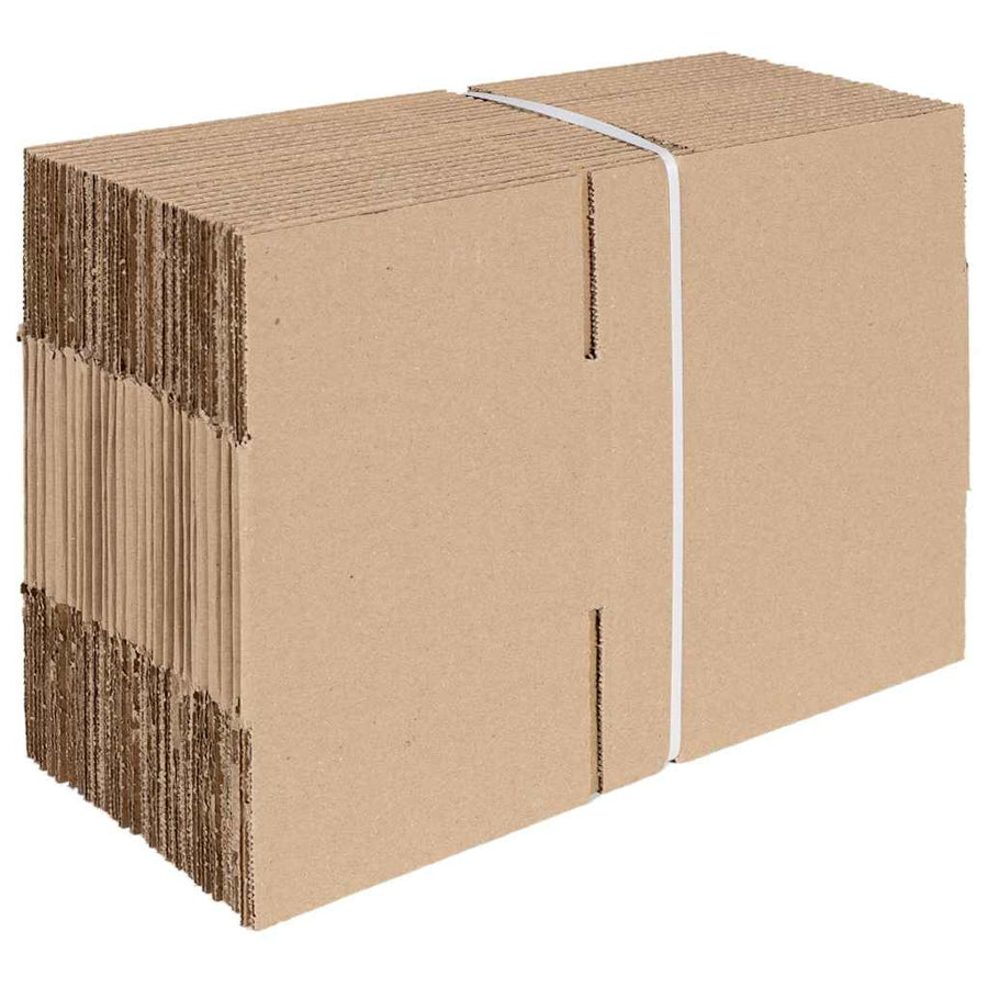 Vouwdoos met opslag 50 pcs Naturel 20 x 15 x 10 cm Karton