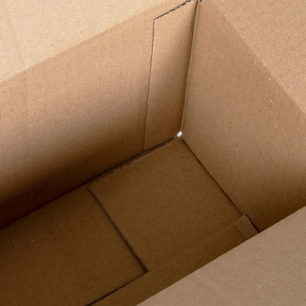 Vouwdoos met opslag 50 pcs Naturel 24 x 13 x 13 cm Karton