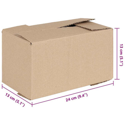 Vouwdoos met opslag 50 pcs Naturel 24 x 13 x 13 cm Karton