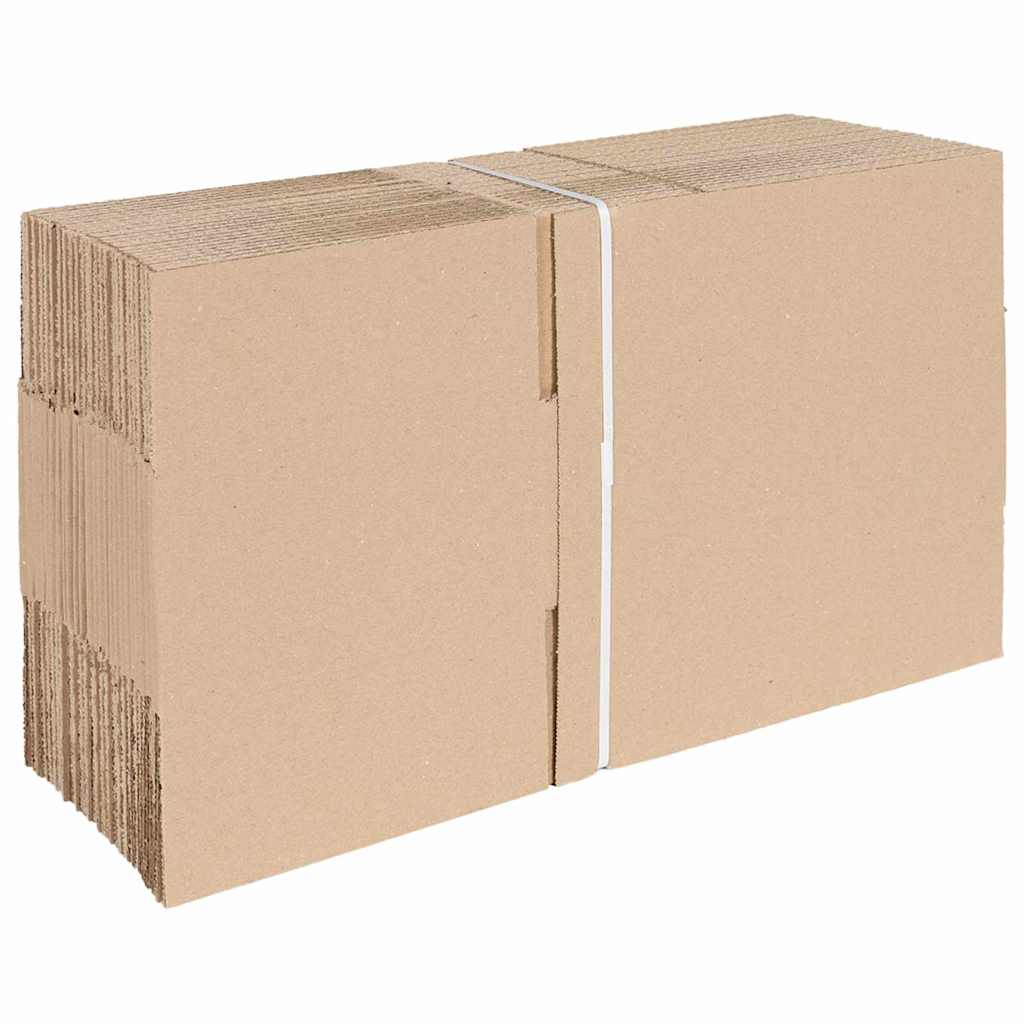 Vouwdoos met opslag 50 pcs Naturel 25 x 17,5 x 10 cm Karton
