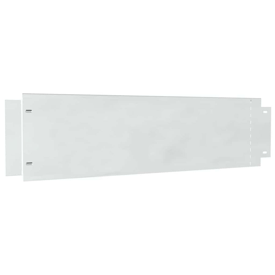 Gazonranden 30 pcs Zilver 100 x 25 x 0,07 cm