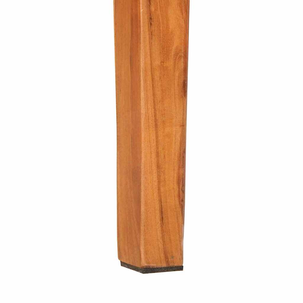 Wandtafel met lade Bruin 110 x 30 x 80 cm Massief acaciahout