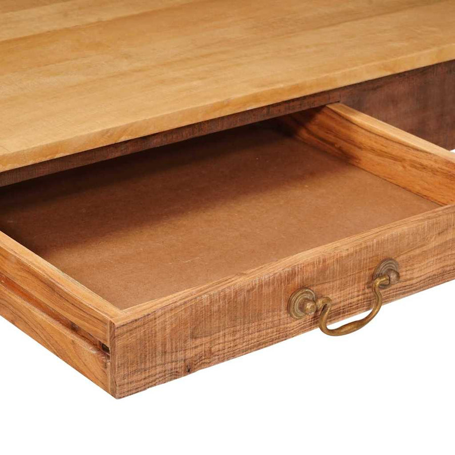 Salontafel met lade Bruin 110 x 55 x 40 cm Massief Mango Hout