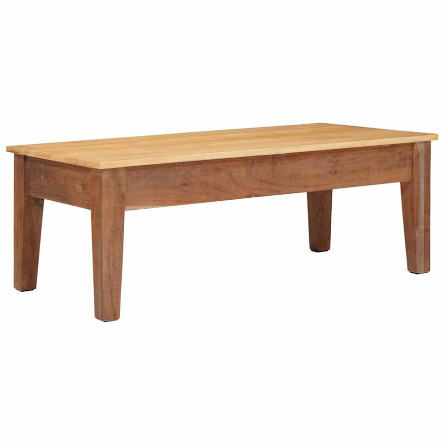 Salontafel met lade Bruin 110 x 55 x 40 cm Massief Mango Hout