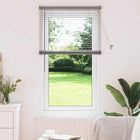 Venetian Blinds Silver 130 x 80 cm Aluminium