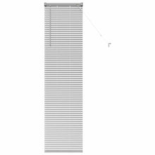 Raam Blind met gordijnen Zilver 80 x 130 cm Aluminium