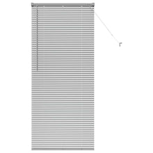 Raam Blind met gordijnen Zilver 80 x 175 cm Aluminium