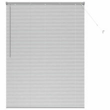 Raam Blind met gordijnen Anders Zilver 135 x 175 cm Aluminium