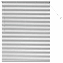 Raam Blind met gordijnen Anders Zilver 140 x 175 cm Aluminium