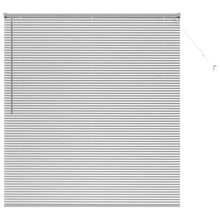 Raam Blind met gordijnen Anders Zilver 80 x 130 cm Aluminium