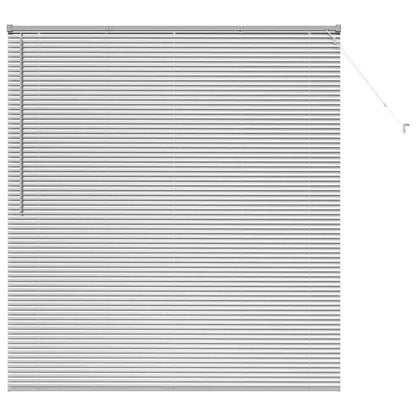 Raam Blind met gordijnen Anders Zilver 80 x 130 cm Aluminium